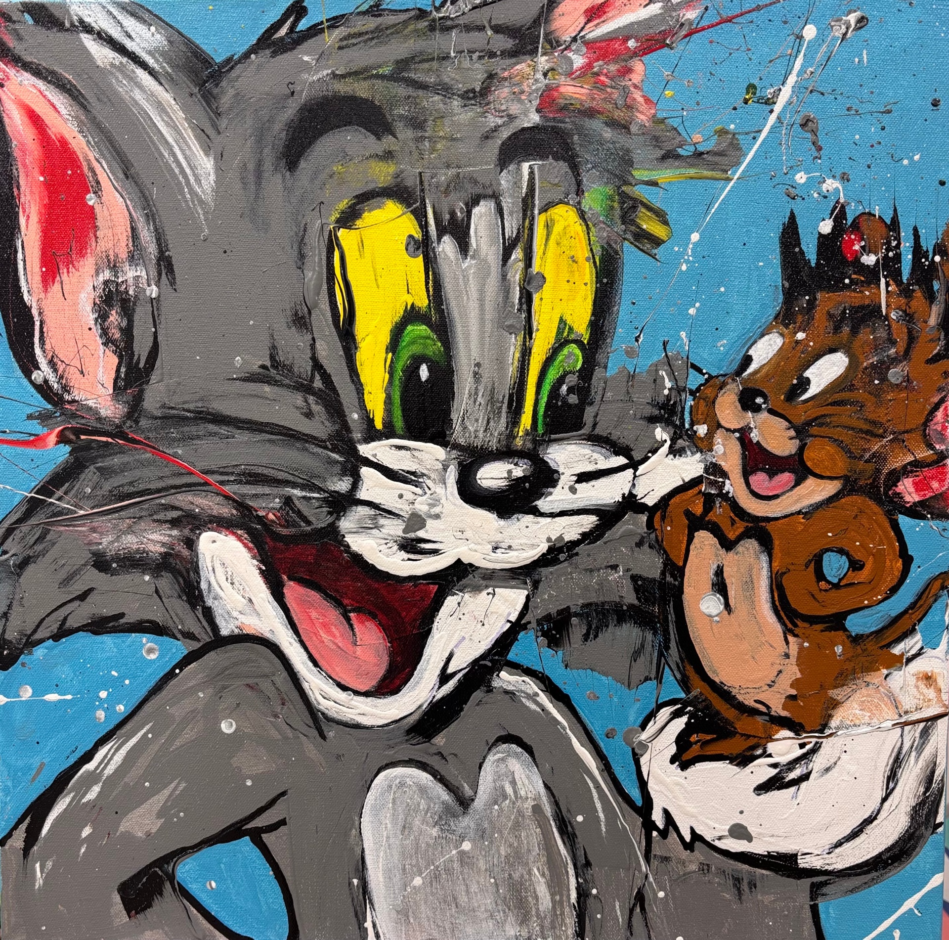 Abstract Tom & Jerry